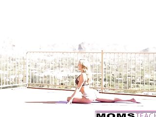 Hot Yoga Step Mom Fucks Step Sonny And Teenager Gf